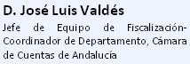 D. Jos Luis Valds